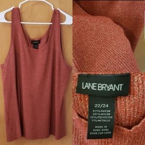 Lane Bryant shimmery tank